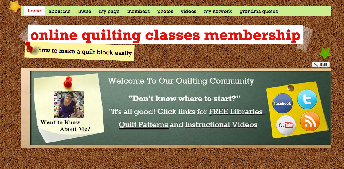 Online Quilting Classes Membership